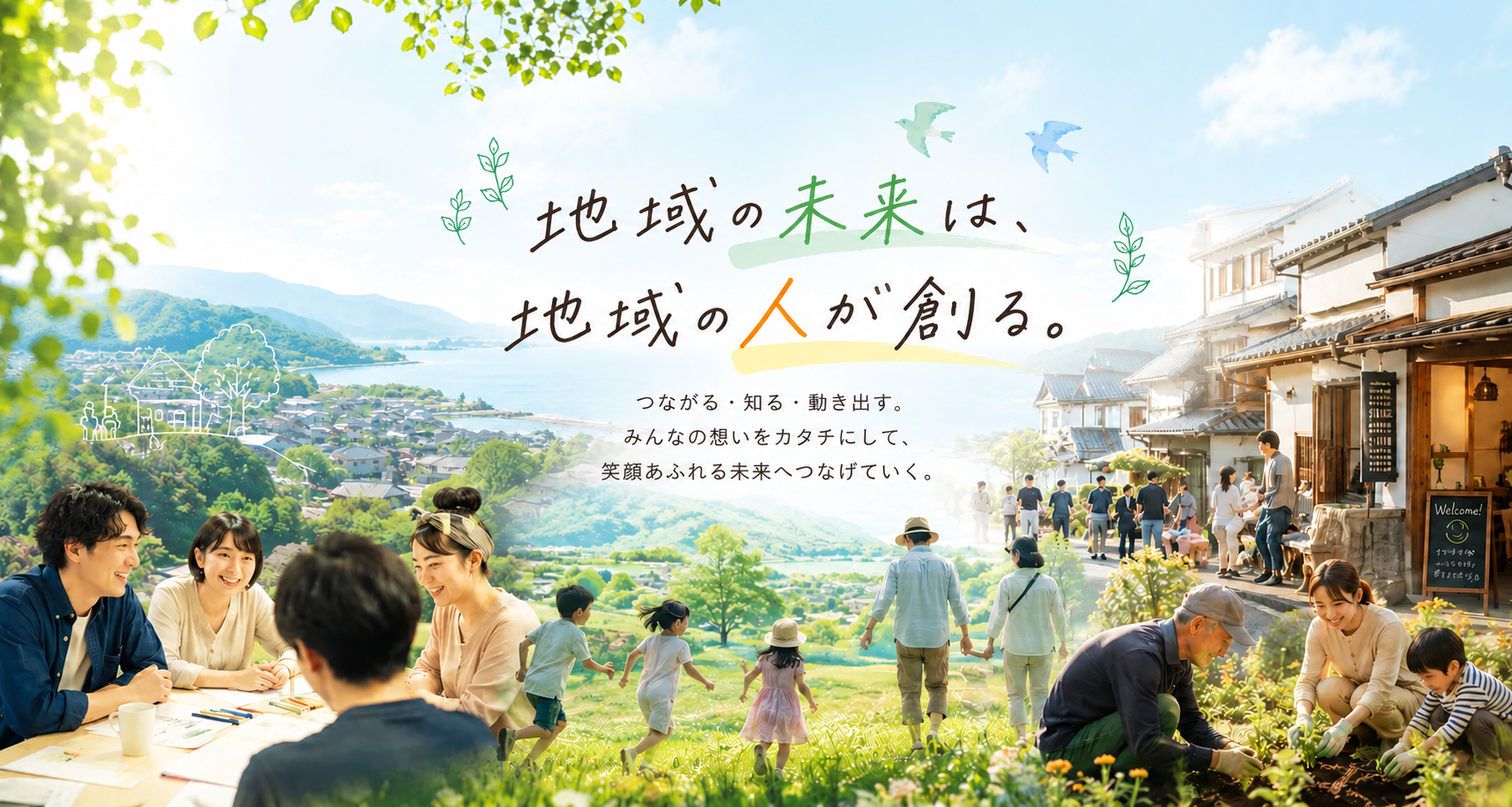 未来創生会議：地域の未来は、地域の人が創る。